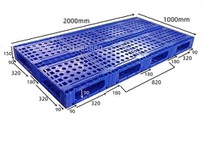 Palet de plàstic gran