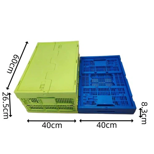 Contenidor plegable d'alta qualitat Cistella ventilada Caixa de plàstic